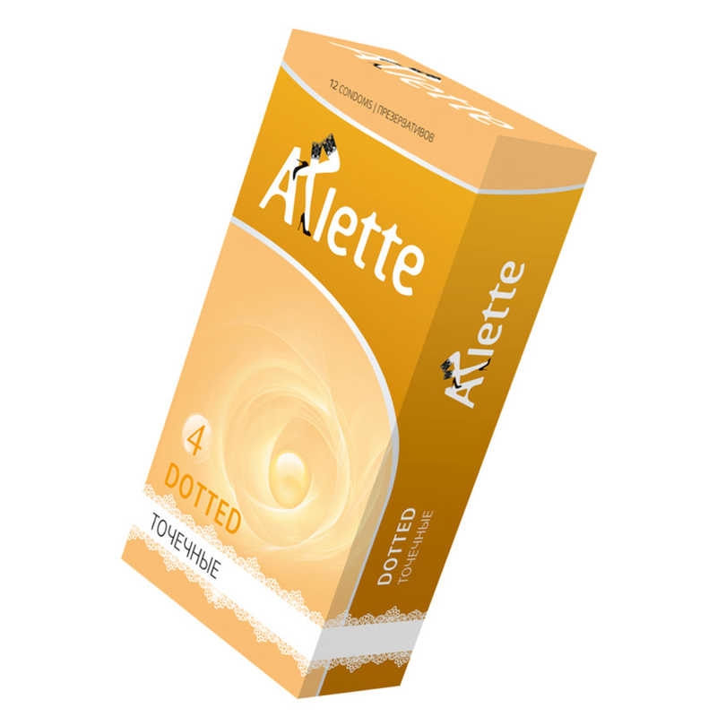 Презервативы "Arlette Dotted 12" точечная поверхность, 12шт 